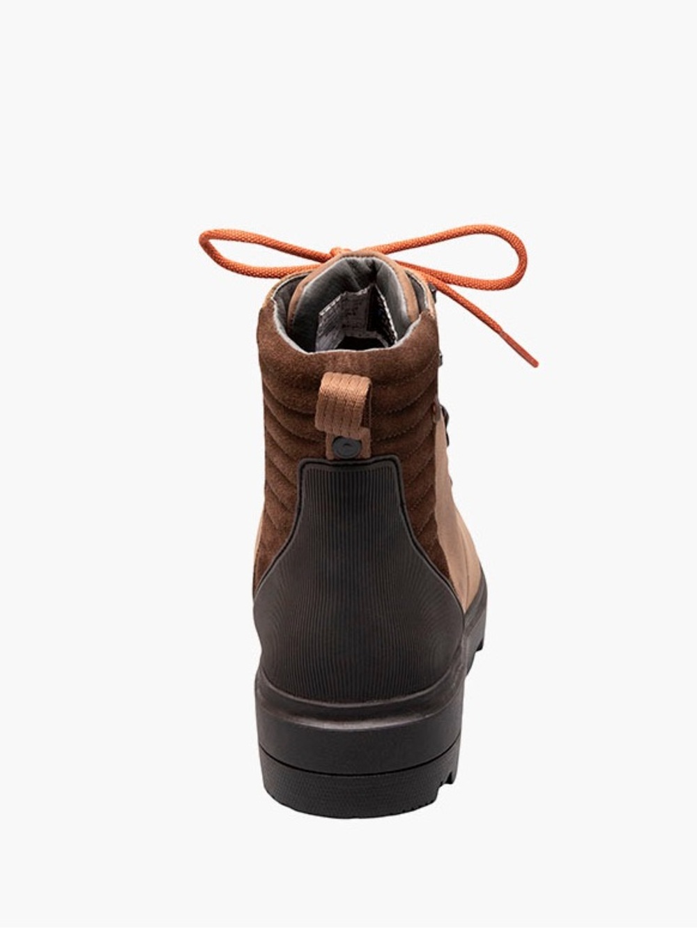 BOGS Women’s Holly Brown Leather Waterproof Lace Boot—7 - Picture 10 of 13
